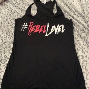 Rebel athletic tank